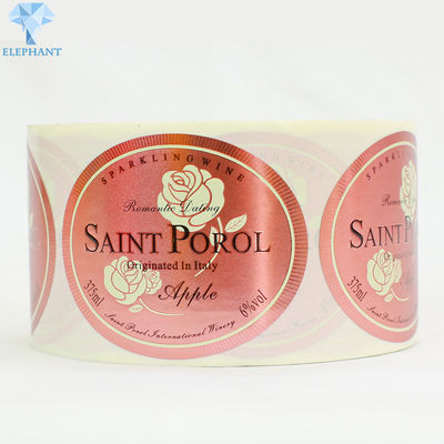 Tamper Proof Logo Sticker Roll