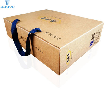 Caixas de transporte de embalagem do chá de papel barato de Logo Custom Printing Thick Corrugated China da capa dura do OEM