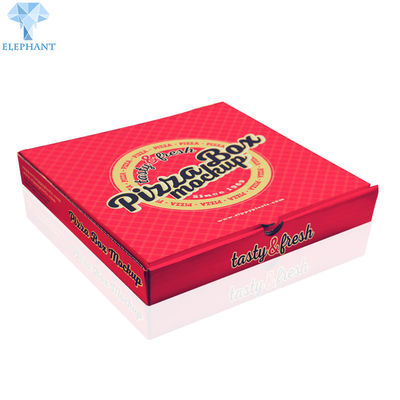 Caixas de transporte de papel da pizza da impressão de Wholesale Corrugated Customized do fabricante